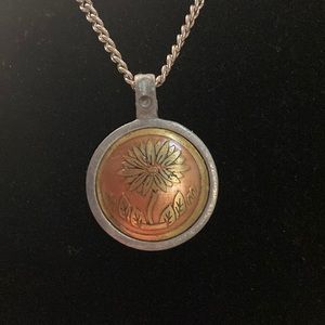 Magical Talisman Chu Hua chrysanthemum pendant attracts wealth health happiness